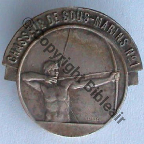 01  CHASSEUR DE SOUS MARINS No1  1933.42  FRAISSE DEMEY  Src.sahariens50 82EurInv 